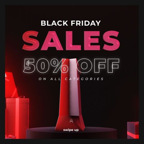 Black Friday Sales Stories 1 - Square - Original - Poster image