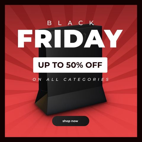Black Friday Sales Stories 3 - Square - Original - Poster image