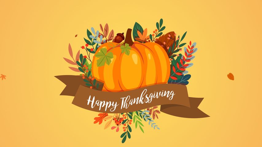 Thanksgiving Pumpkin Reveal - Orig - Poster image