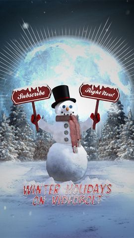 Winter Holidays Visualizer - Vertical - Original - Poster image