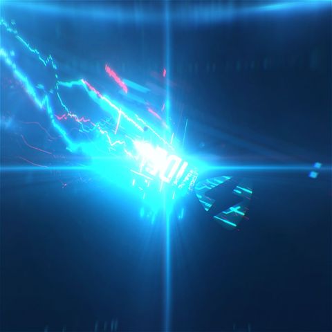 Electrify Glitch Reveal - Square - Original - Poster image