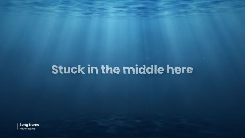 Underwater Lyrics - Original - Poster image
