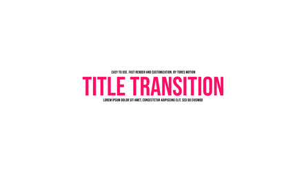 Title Transition 7 Original theme video