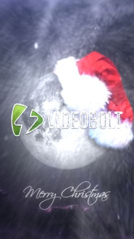 Moonlit Christmas Snow - Vertical - Original - Poster image