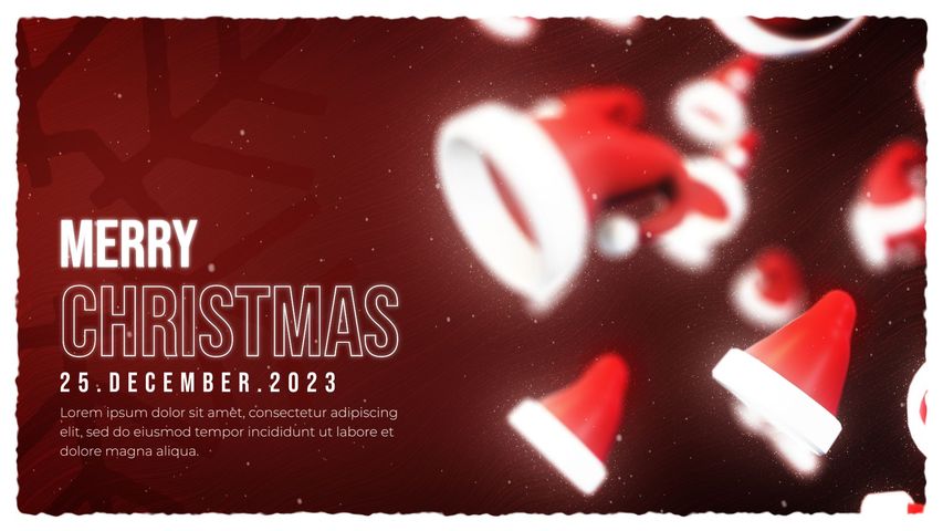 Christmas Greeting 4 - Original - Poster image