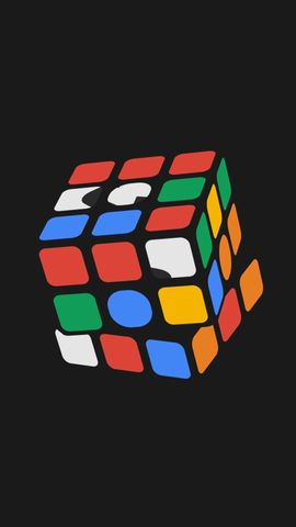 Rubik's Cube Reveal - Vertical - Original - Poster image
