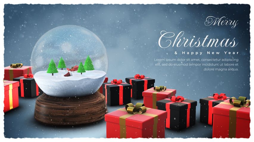 Christmas Greeting 2 - Original - Poster image