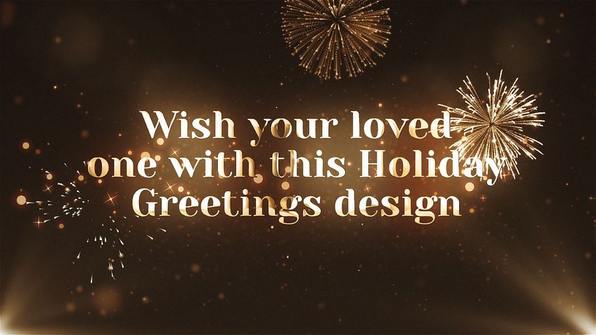 Holiday Greetings - Original - Poster image