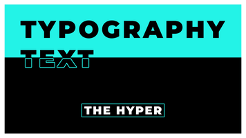 Clean Typography Title 4 Original theme video