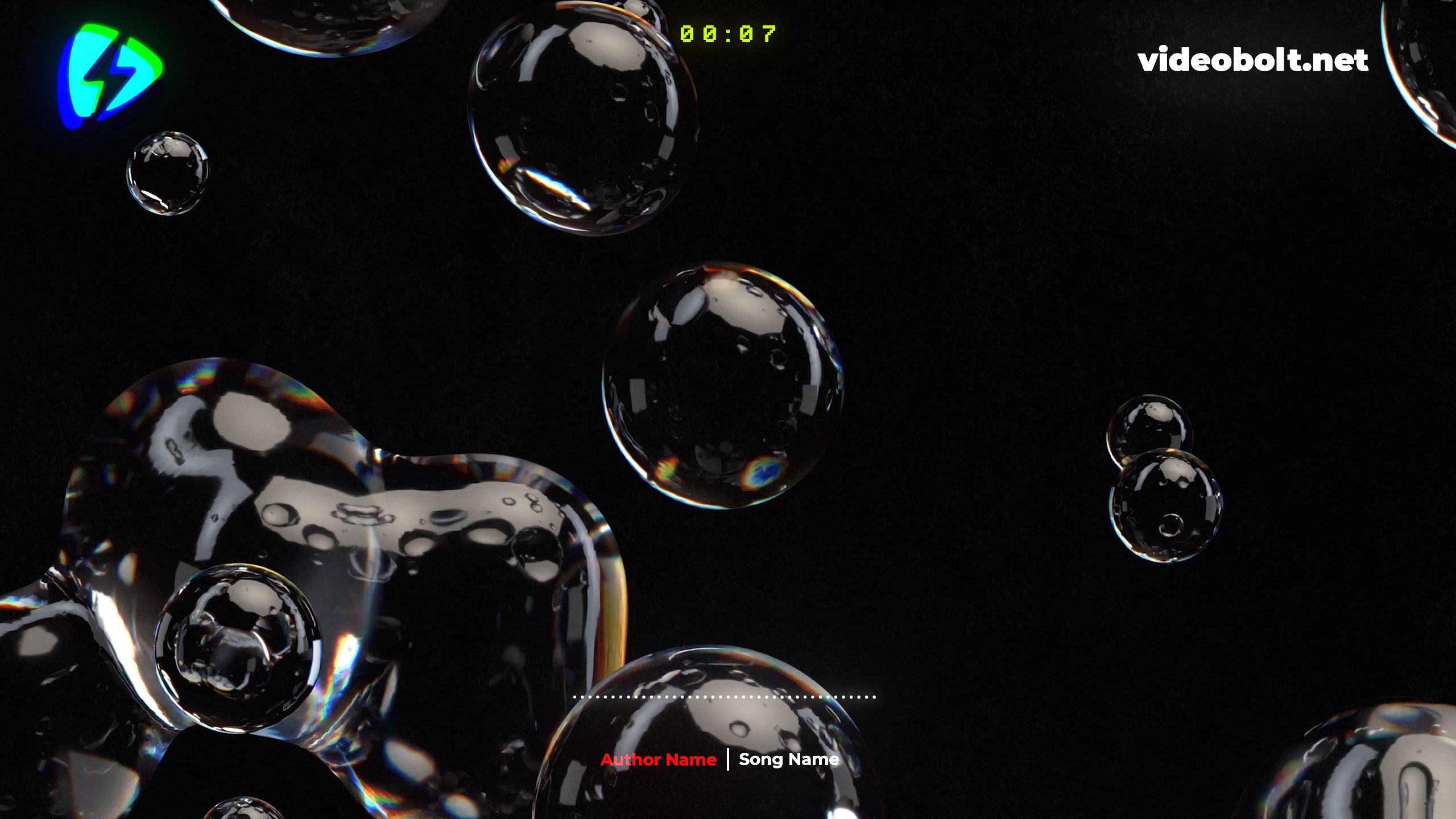Distorted Glass Lyrics - 3D lyric visualizer