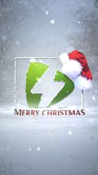 Christmas Hat - Vertical Original theme video