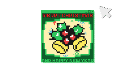 Christmas Pixel Title 8 Original theme video