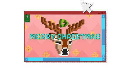 Christmas Pixel Title 11 Original theme video