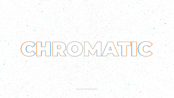 Chromatic Title Typography 2 Original theme video
