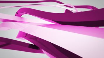 Purple White Ribbon Theme