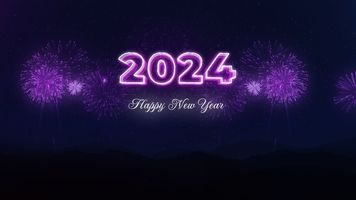 Glittering New Year 4 Original theme video