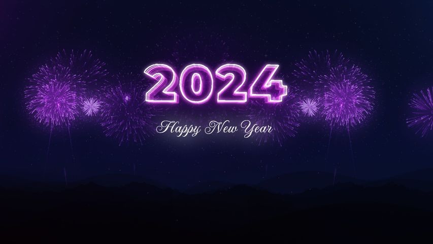 Glittering New Year 4 - Original - Poster image