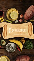 Food Logo - Vertical Original theme video