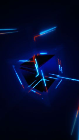 Cyber Cube - Vertical - Original - Poster image