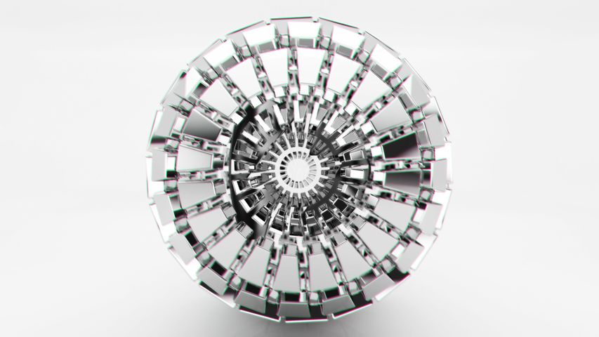 Futuristic Sphere Reveal - Original - Poster image