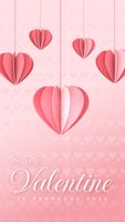 Valentine Story 1 - Vertical Original theme video
