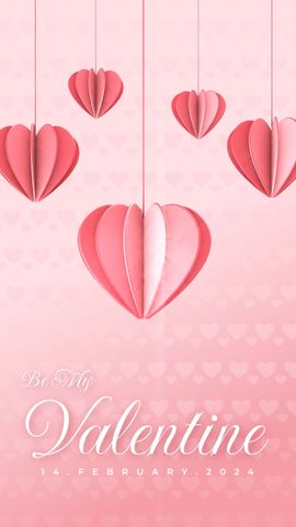 Valentine Story 1 - Vertical - Original - Poster image