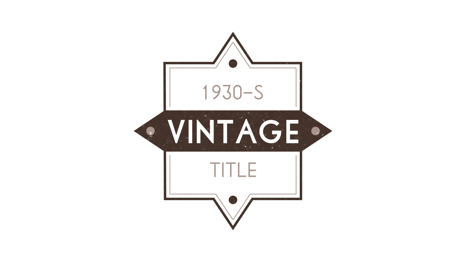 Vintage Retro Title 11 by MotionPro - Videobolt.net