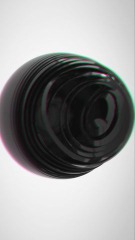 Abstract Sphere Intro - Vertical - Black Theme - Poster image