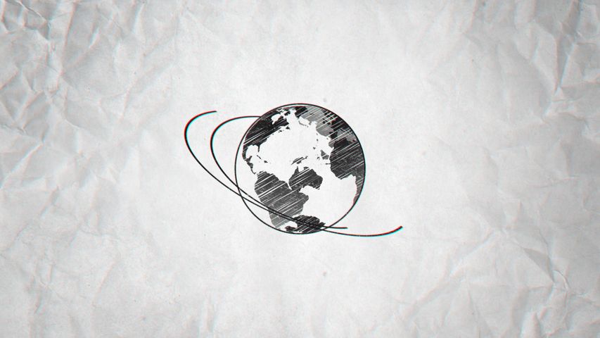 Sketch Planet Earth - Original 1 - Poster image