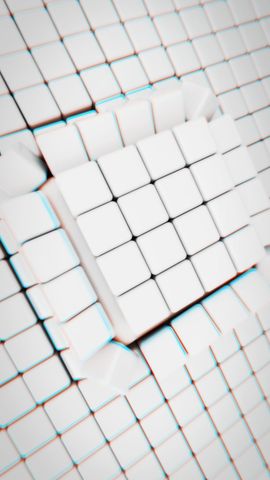 Cubes Build Up Intro - Vertical - Original - Poster image