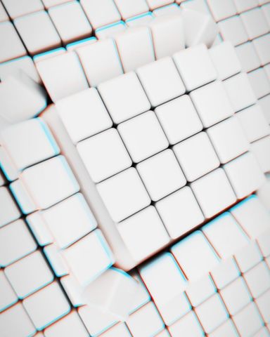 Cubes Build Up Intro - Post - Original - Poster image