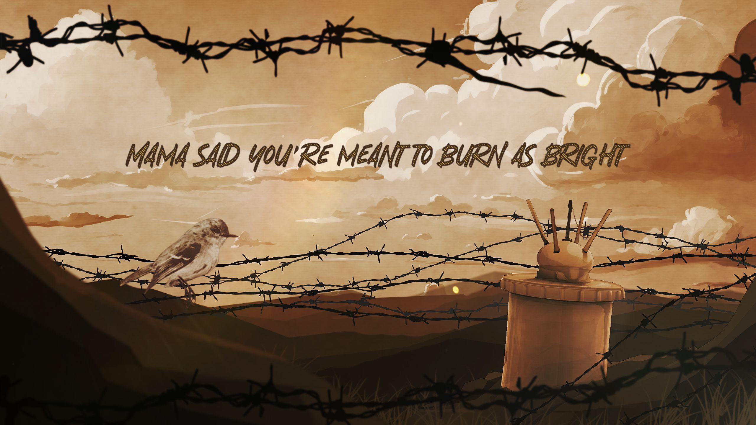 Barbed wire best sale lyrics