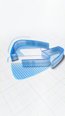 Shiny Extrusion Ident - Vertical - Original - Poster image