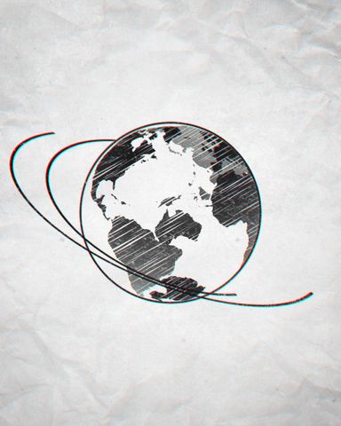 Sketch Planet Earth - Post - Original - Poster image