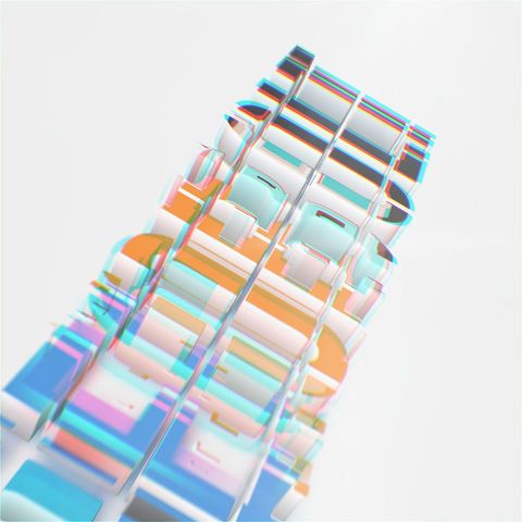 3D Cubes Reveal - Square - Original - Poster image