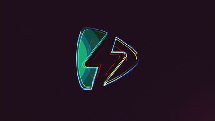 Fast Glitch Logo Reveal Original theme video