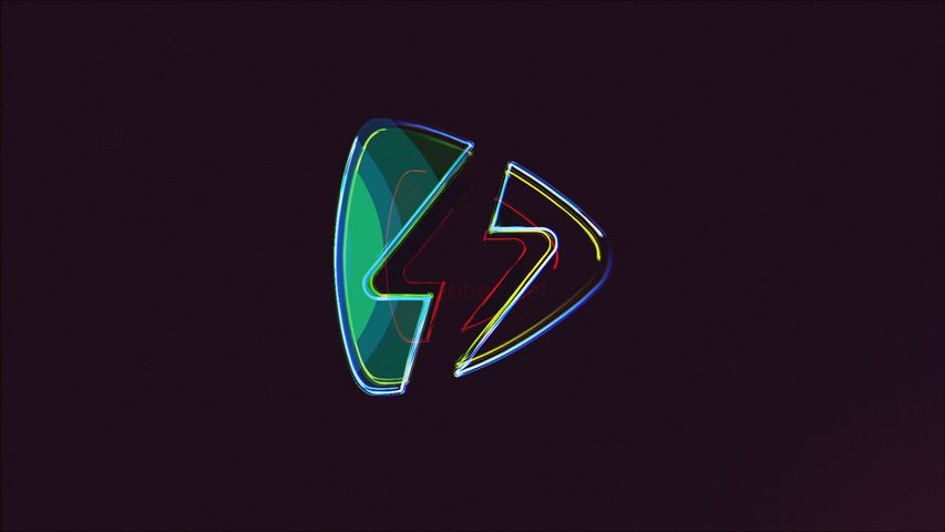 Fast Glitch Logo Reveal - Original - Poster image
