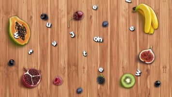 Fruit Objects and Wood 2
