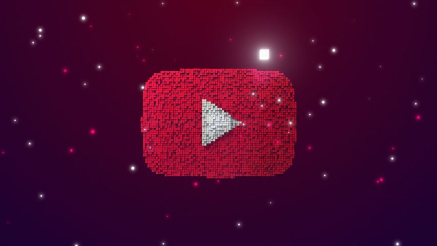 Youtube Voxel Pixel Intro - Original - Poster image