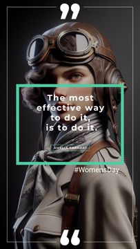 Inspiring Quotes 2 - vb Womens Day 1 - Poster image