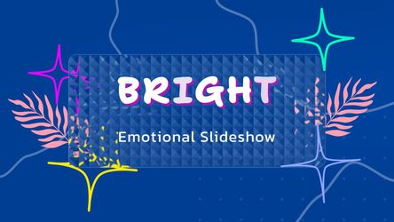 Bright Emotional Slideshow Original theme video