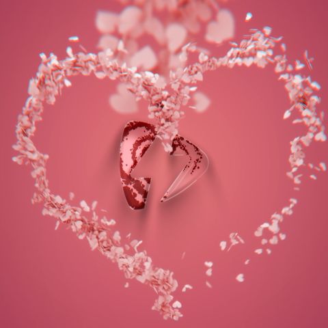 Loving Hearts Unveil - Square - Original - Poster image