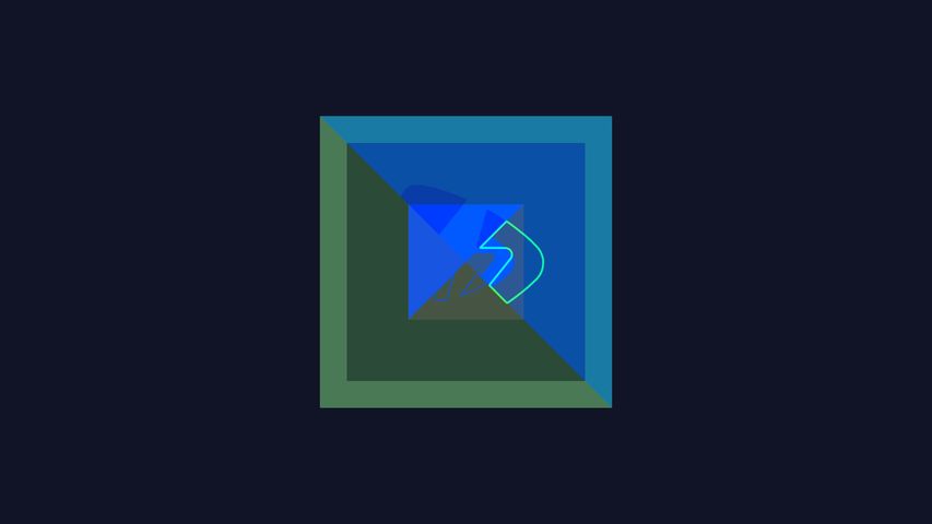 Cube Dynamics Intro - Royal Blue - Poster image