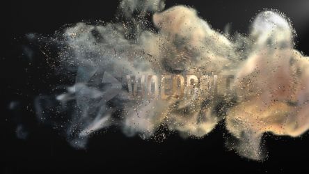 Glitter Smoke Reveal Mystic Mist theme video