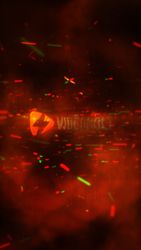 Luminous Explosion Intro - Vertical Orange Theme theme video