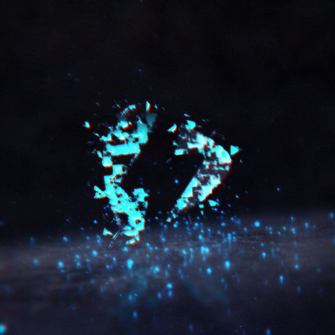 Energy Swirl Reveal - Square - Original - Poster image