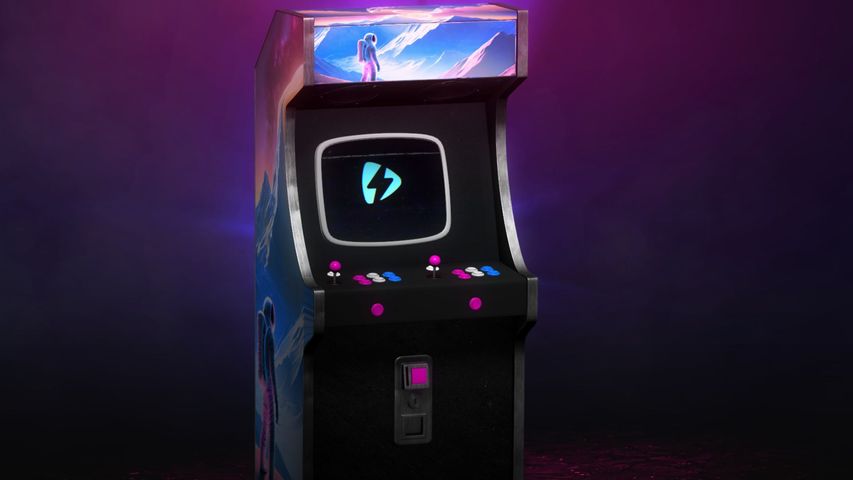 Retro Arcade Reveal - Original - Poster image