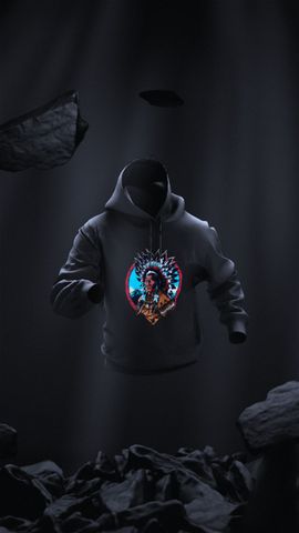 Urban Hoodie Mockup - Vertical - Original - Poster image