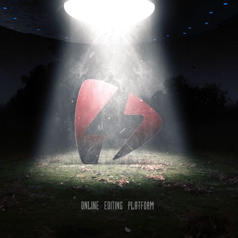 UFO Reveal - Square - Original - Poster image
