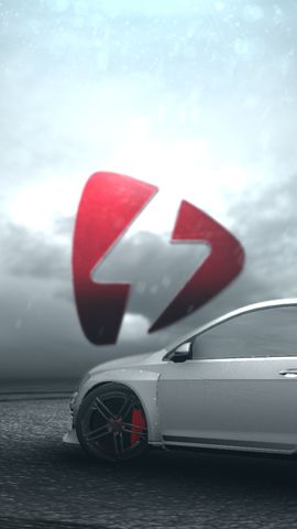 Car Drift Logo Intro - Vertical - Version 2 NO CAR CRASH - Poster image